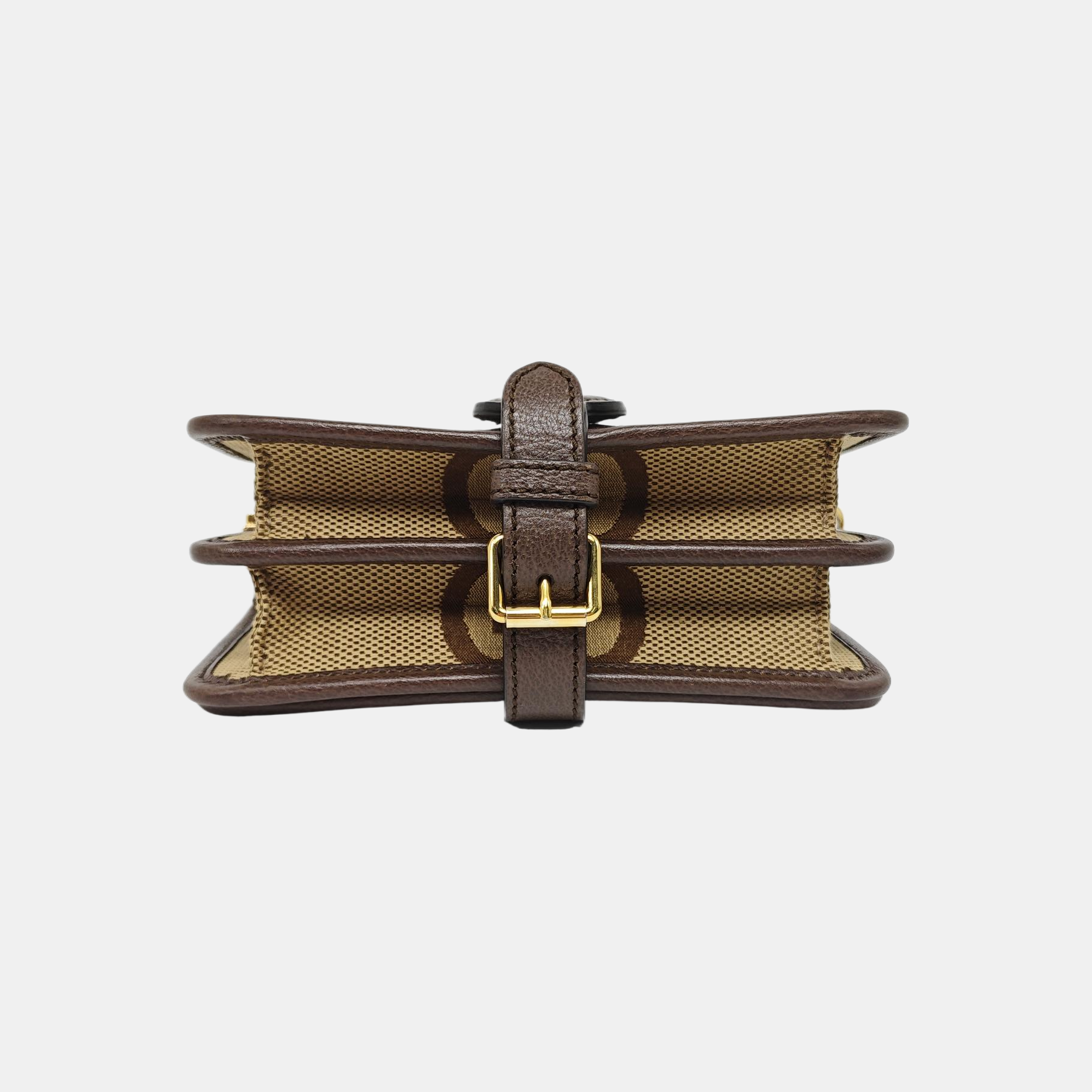 GG Messenger Monogram Canvas Brown