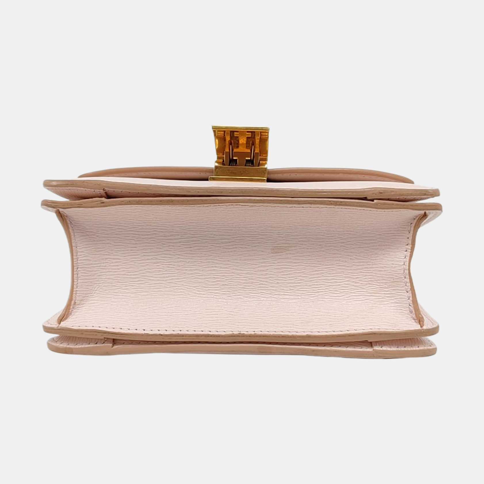 Authenticated pre-owned  CLASSIC BOX Mini Calfskin Pink - Crossbody Bag at Looply