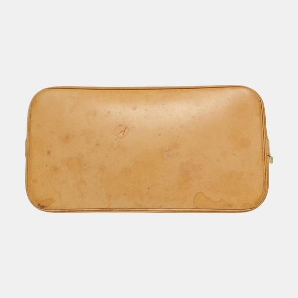 ALMA PM Monogram Coated Canvas Brown