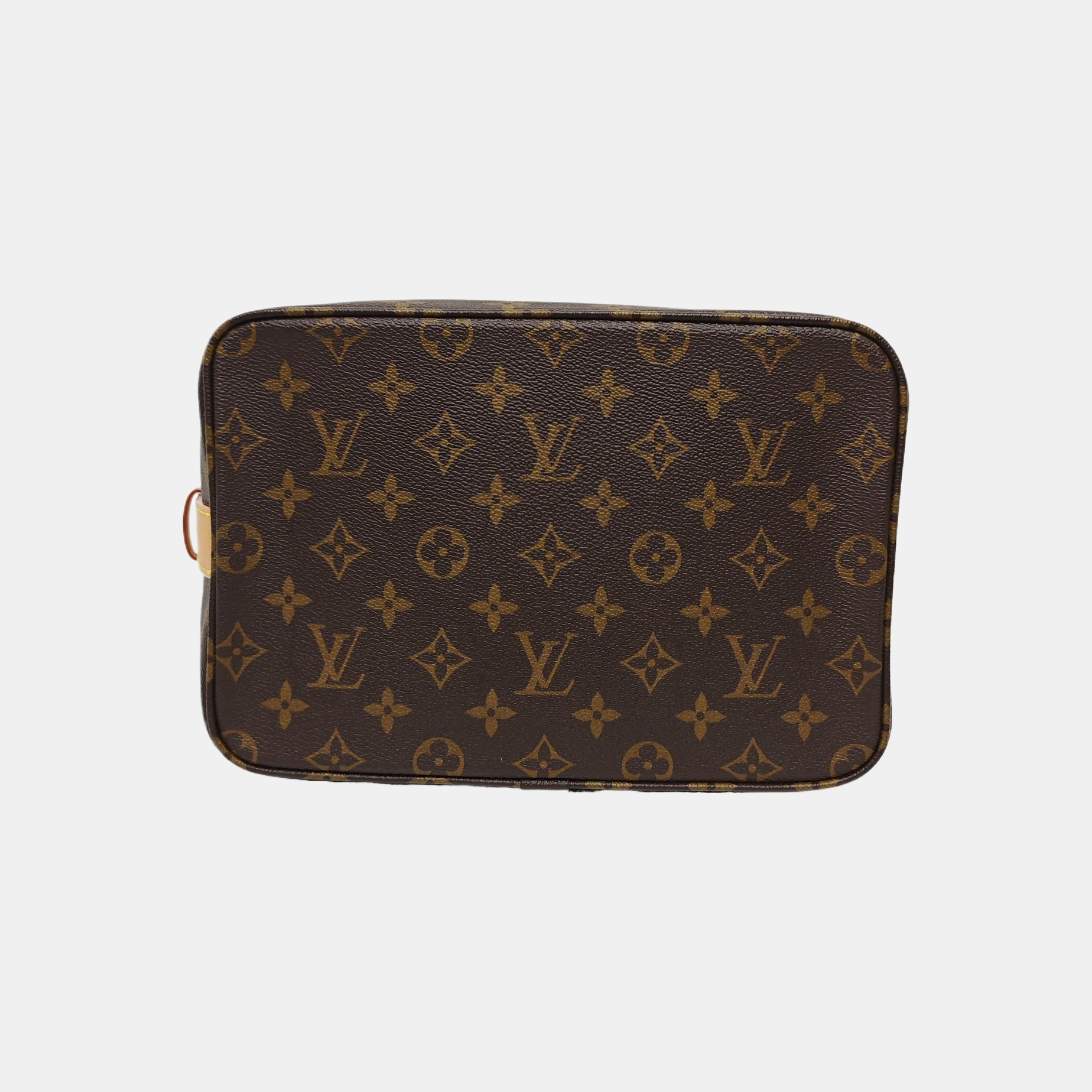 ALL IN GM Monogram Coated Canvas Brown