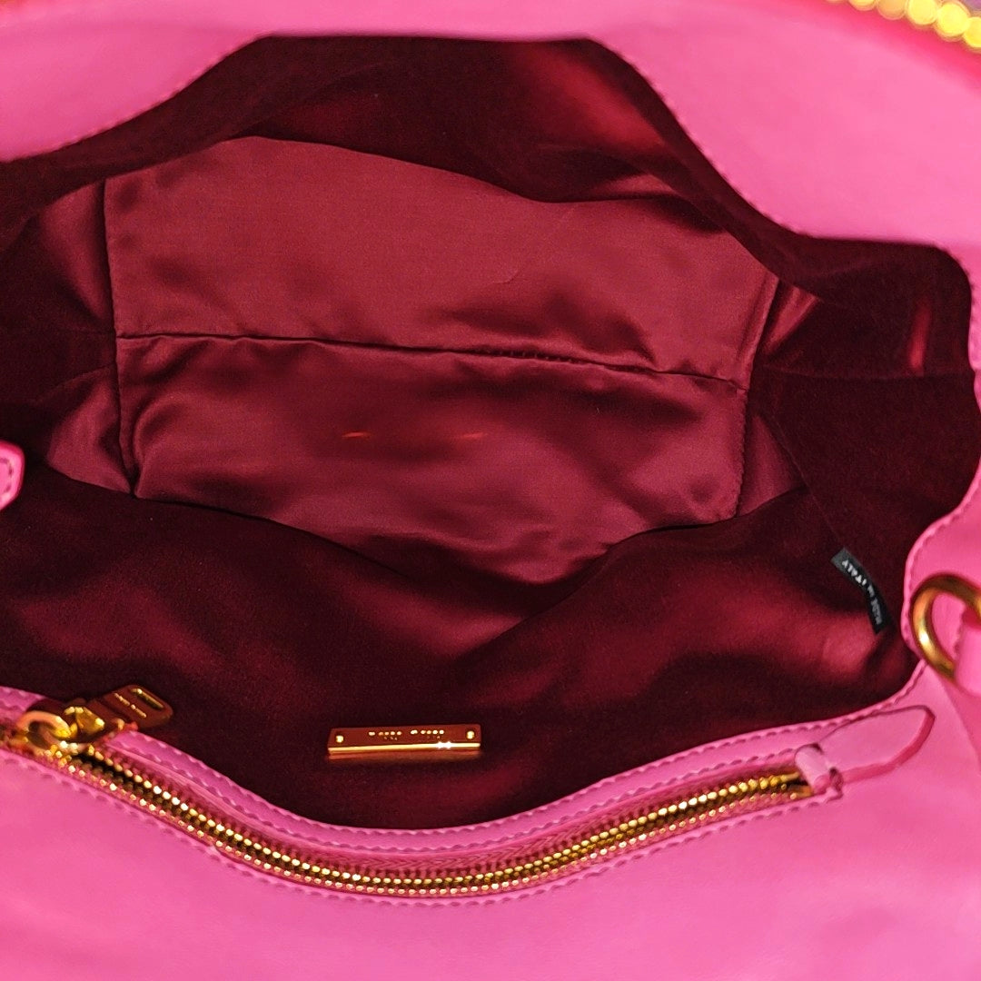 Avenue Quilted Lambskin Red