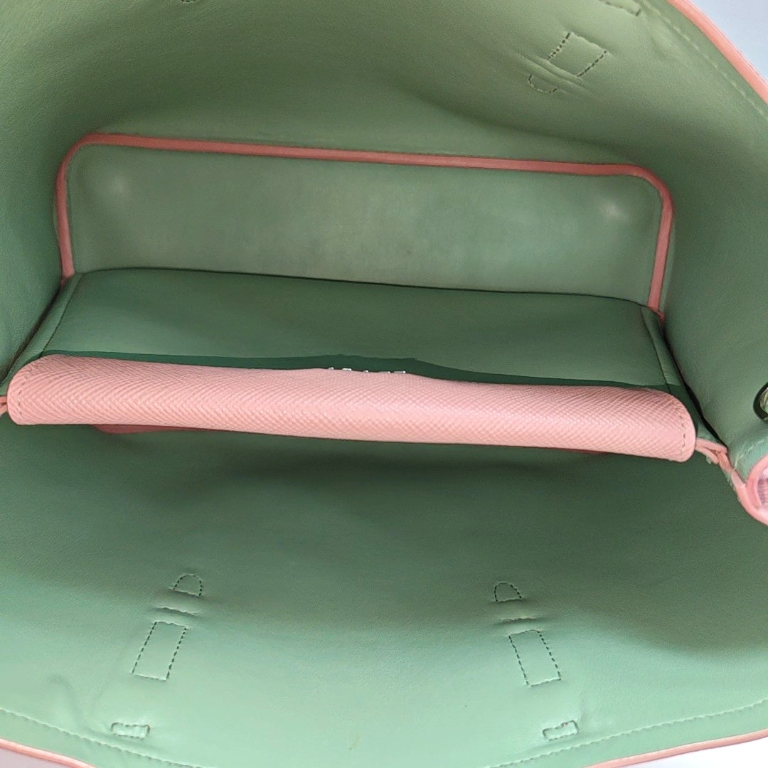 Saffiano Calfskin Tote Bag Pink