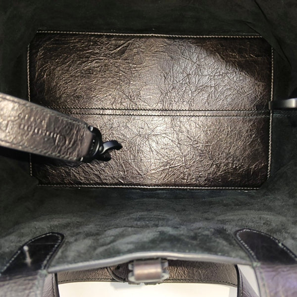 Toujours Medium Cannage Calfskin Black