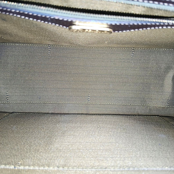 Canvas Top Handle Bag Brown