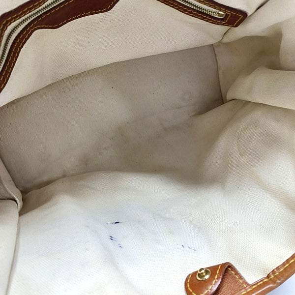 Monogram Coated Canvas Brown
