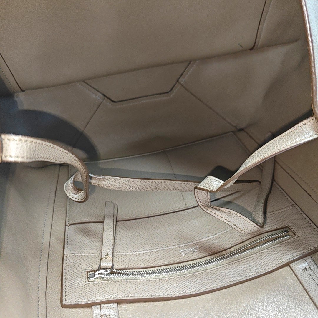 CABAS PHANTOM Small Calfskin Gray