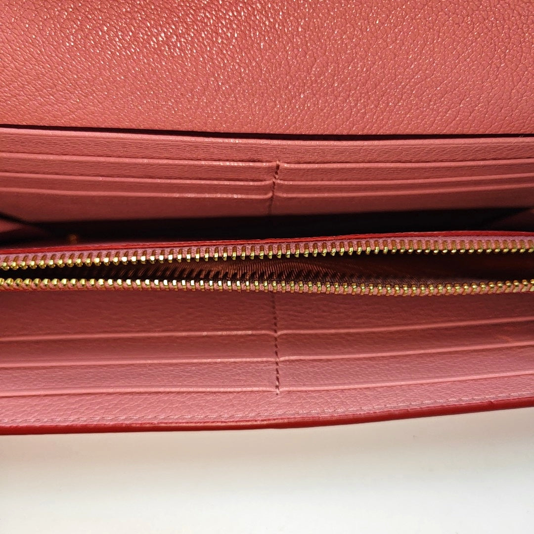 Love Lambskin Pink Wallet