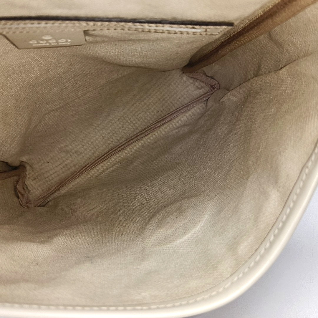 Ligne Shima Monogram Coated Canvas Beige