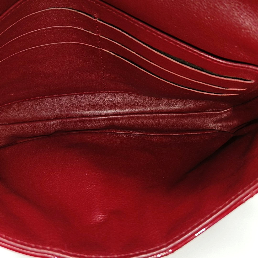 New Lock Cannage Patent Leather Red