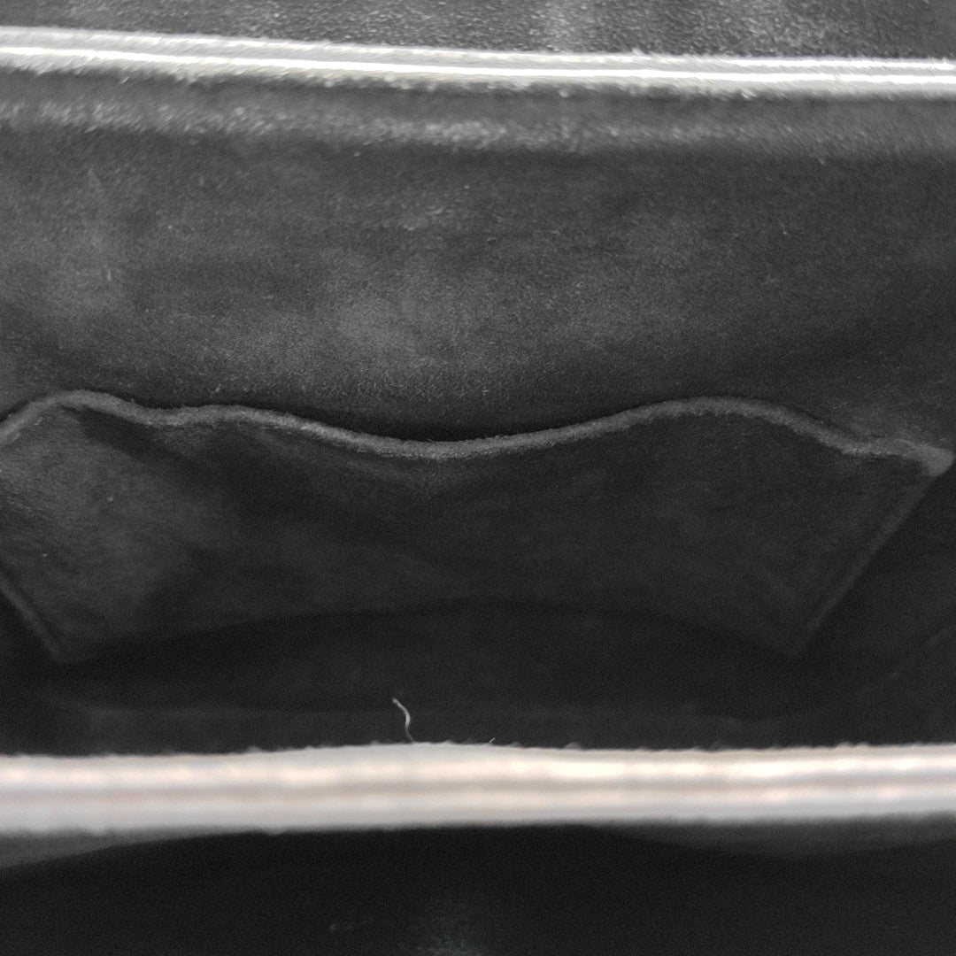 Calfskin Shoulder Bag Black