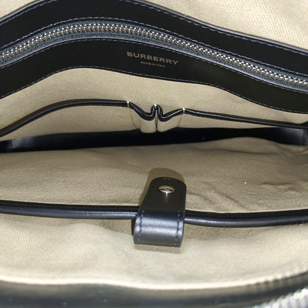 Calfskin Shoulder Bag Black