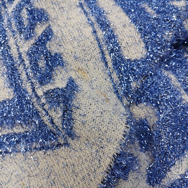 Nylon Scarf Blue