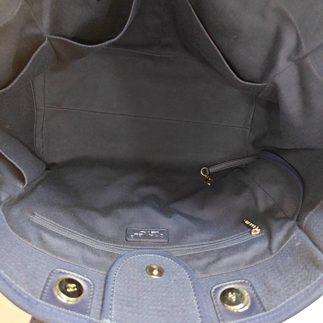 DEAUVILLE Large Canvas Blue