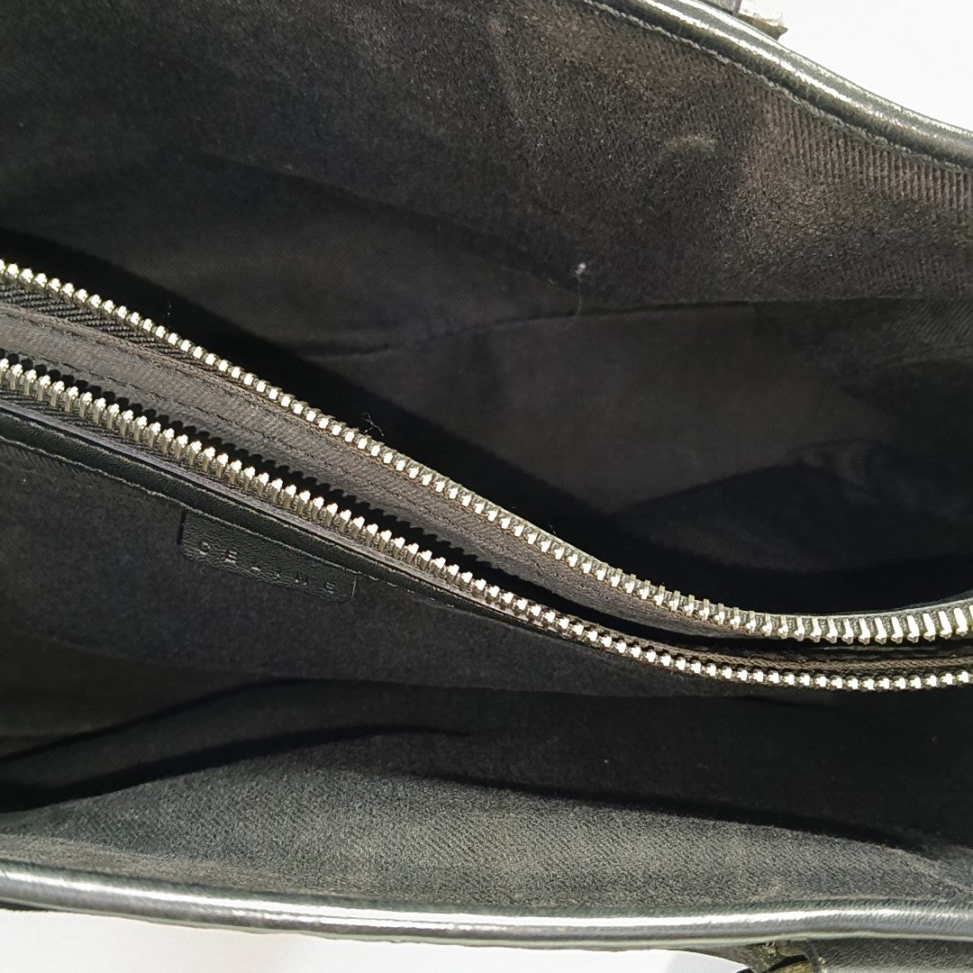 Suede Tote Bag Black