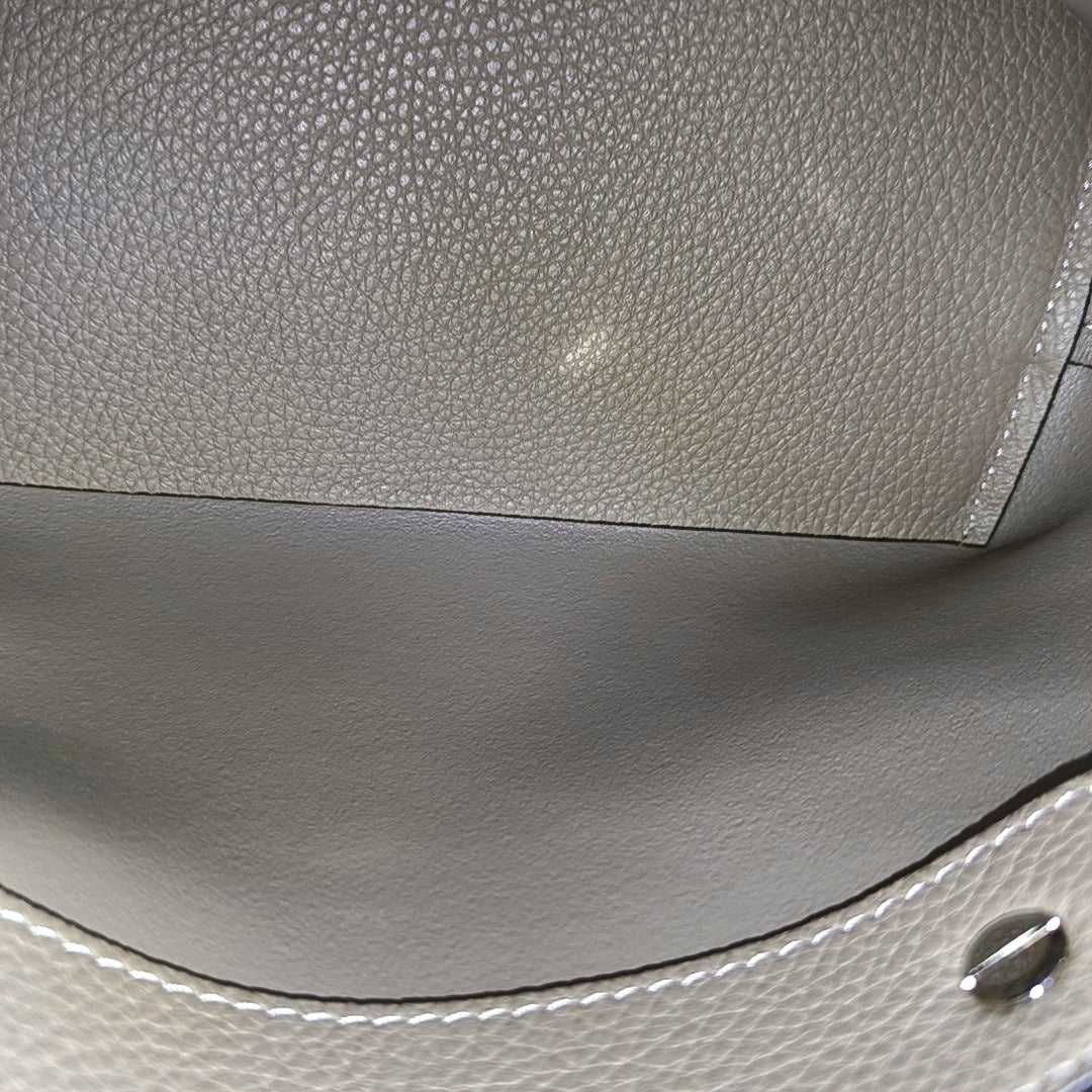 By The Way Mini Calfskin Gray