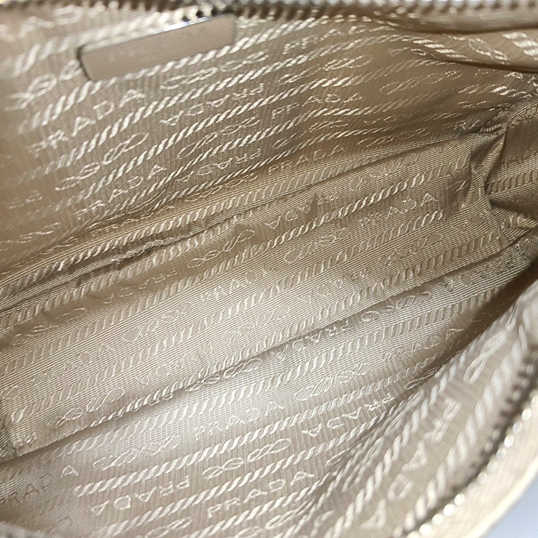 Re-Edition2005 Mini Nylon Beige