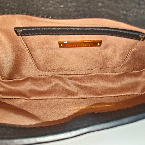 Leather Clutch Gray