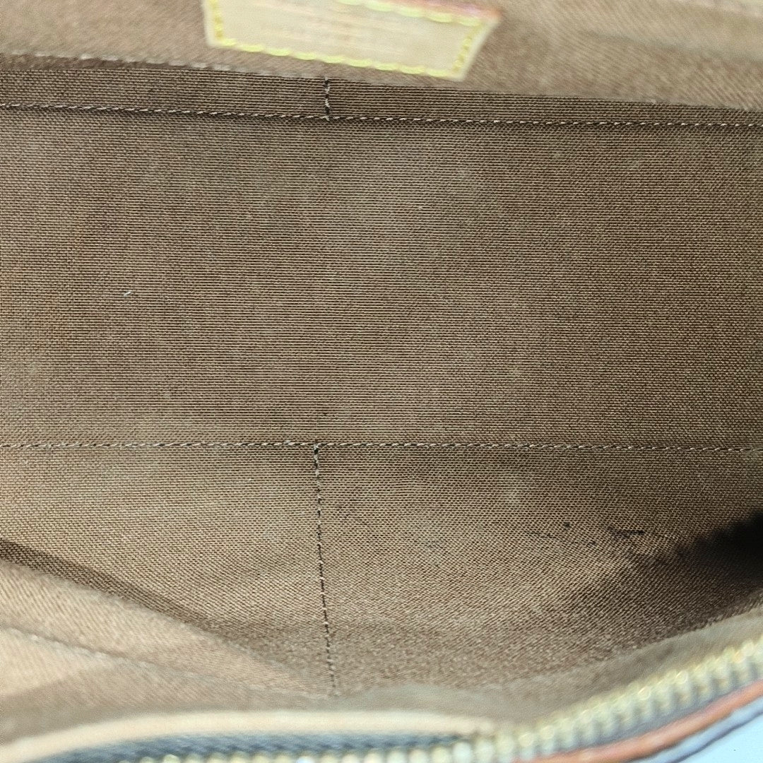 POPINCOURT Monogram Coated Canvas Brown