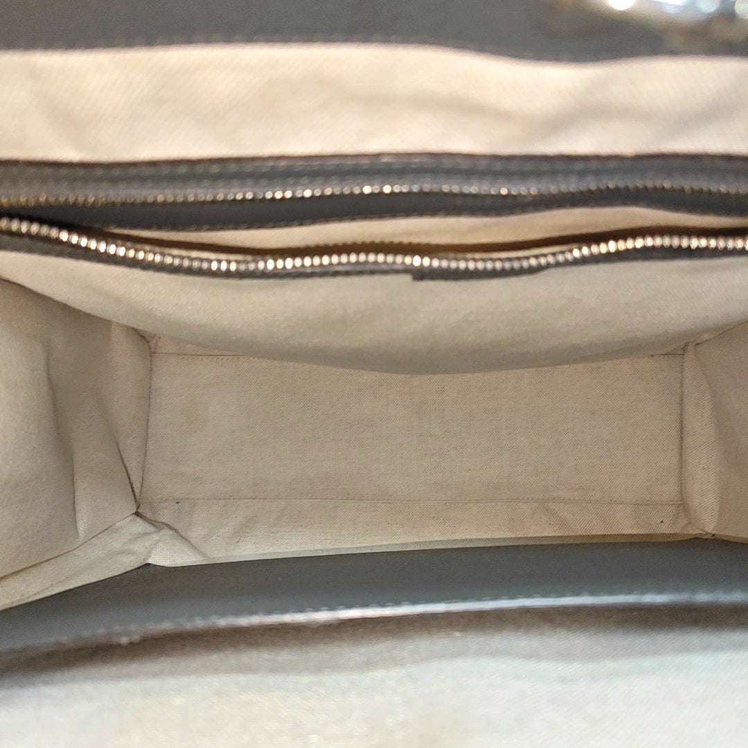 GG Multicolor Monogram Coated Canvas Gray