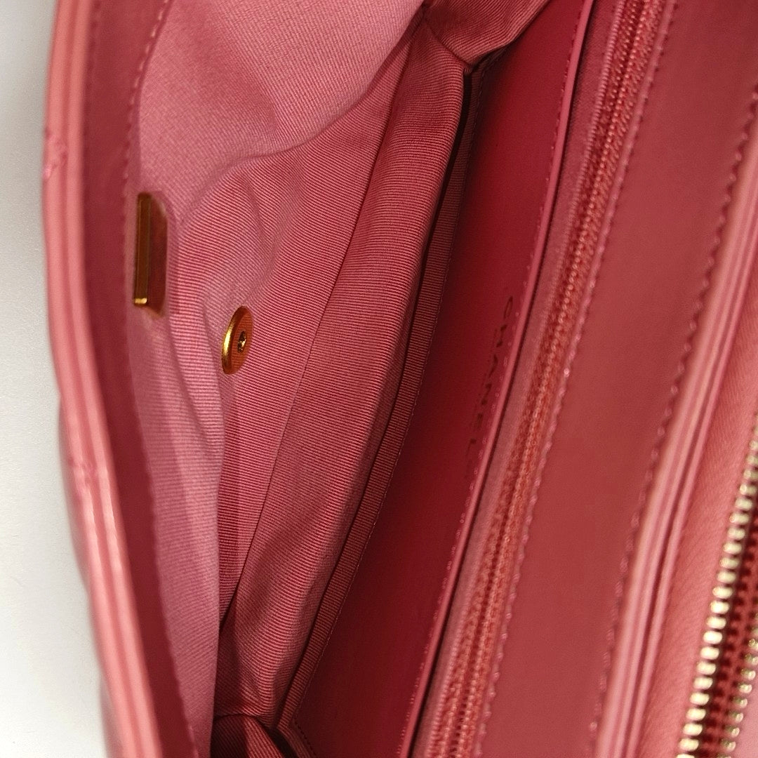 Quilted Lambskin Pink