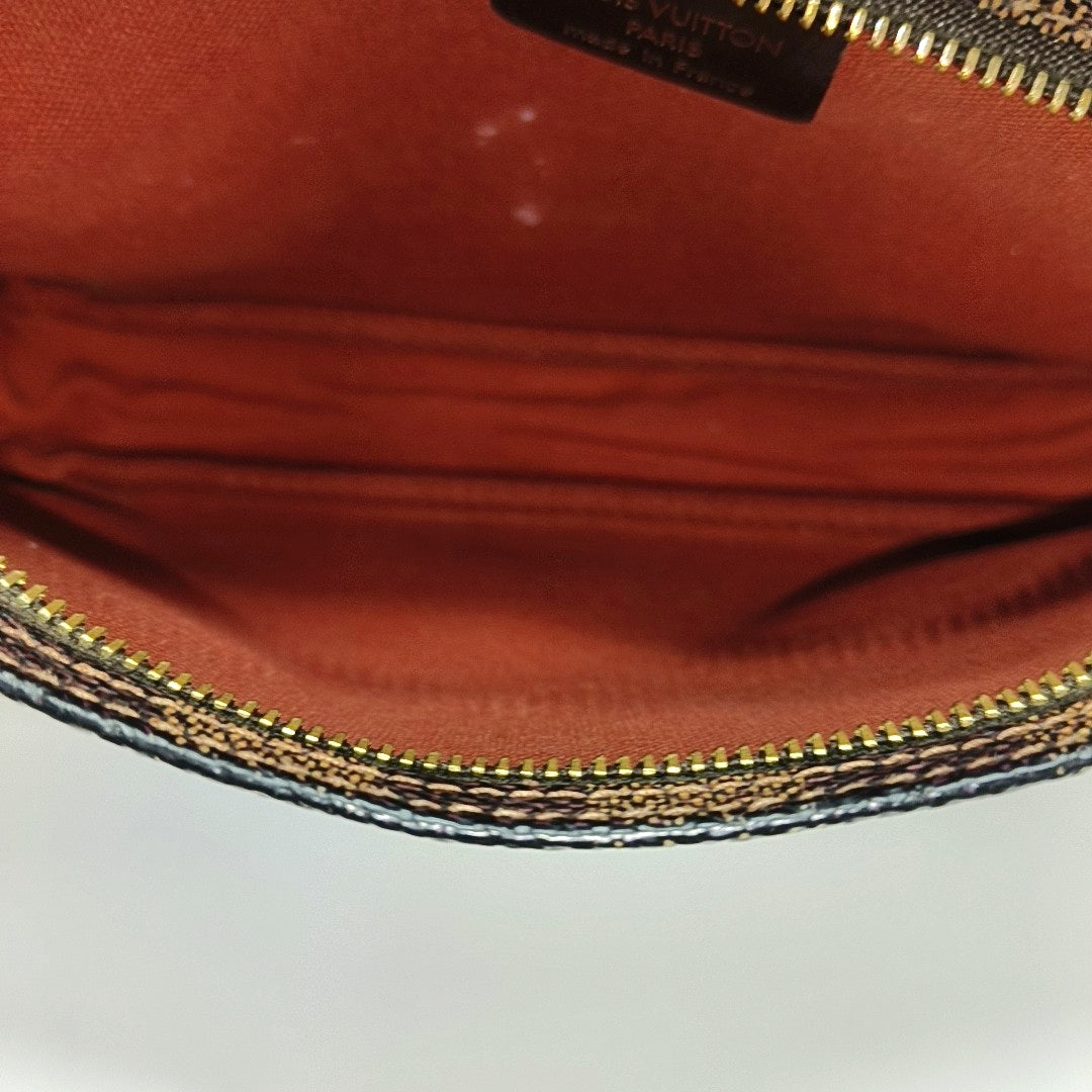 ACCESSOIRES Damier Ebene Coated Canvas Brown