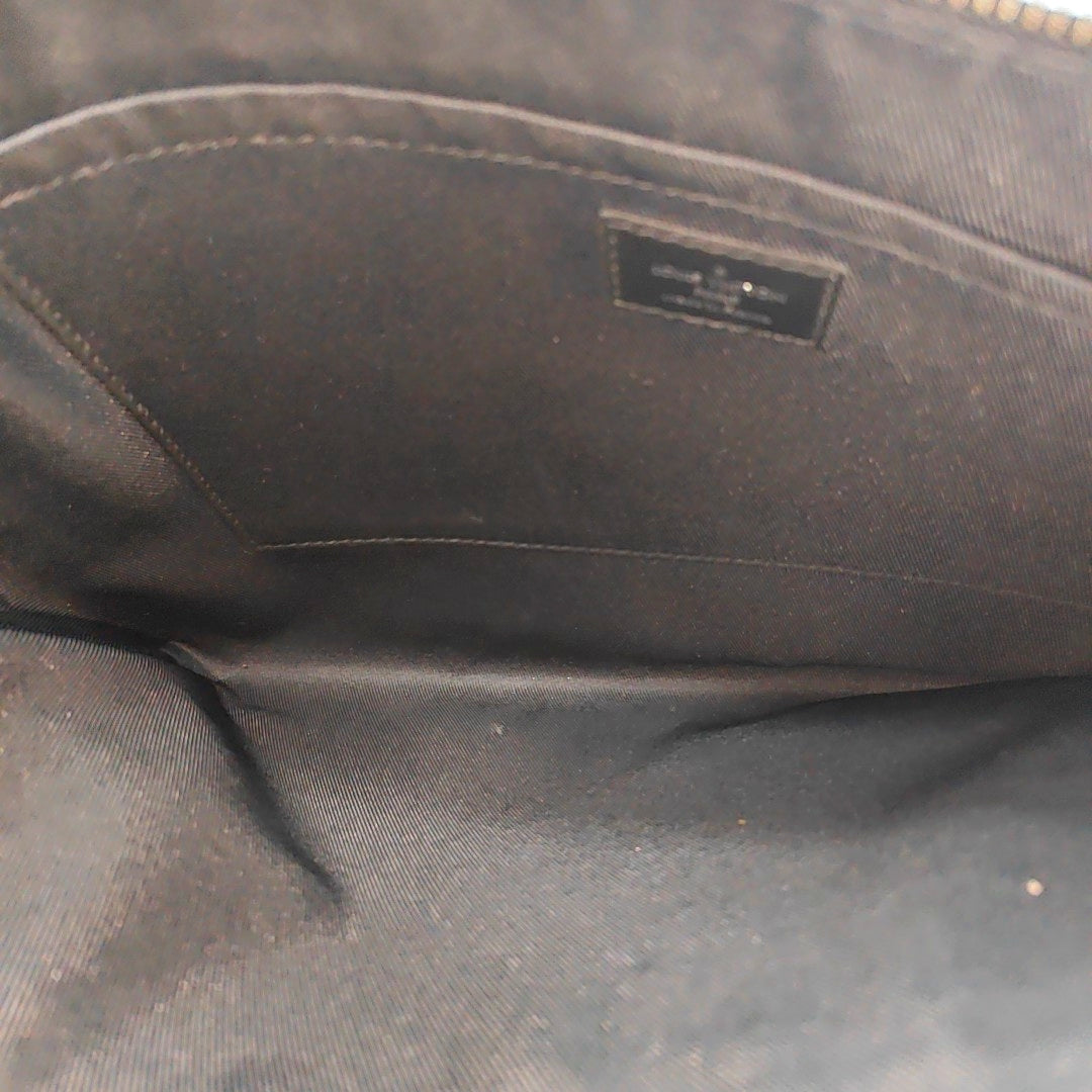 DISCOVERY Monogram Coated Canvas Gray