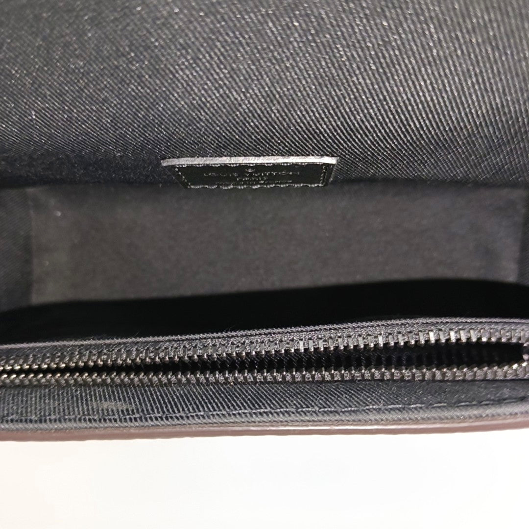 SOFT TRUNK Mini Monogram Coated Canvas Brown