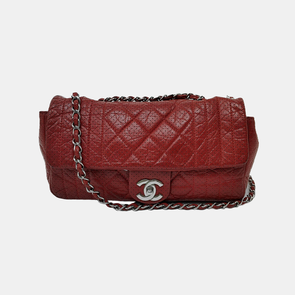 Quilted Calfskin Red