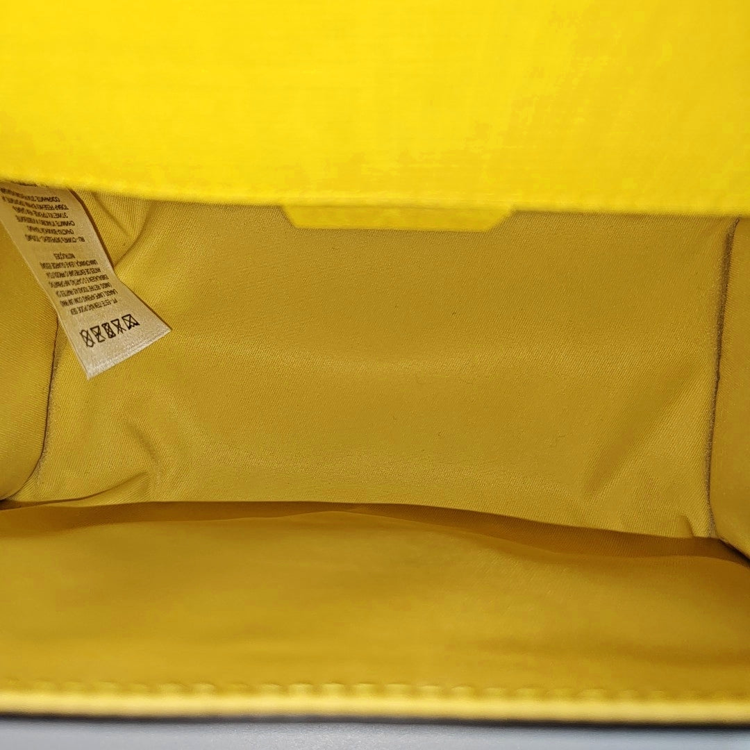 Monogram Coated Canvas Shoulder Bag Beige