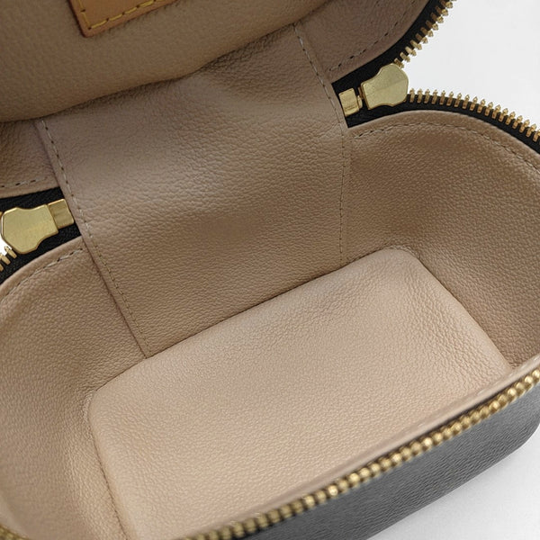 NICE Super Mini Monogram Coated Canvas Brown