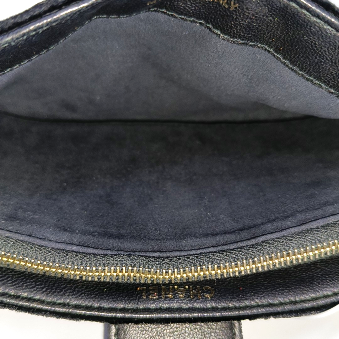 Quilted Velvet Black