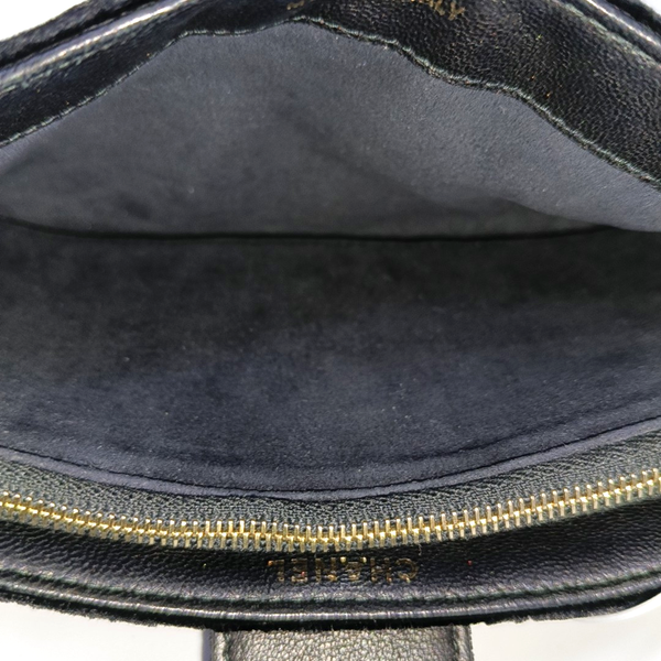 Quilted Velvet Black