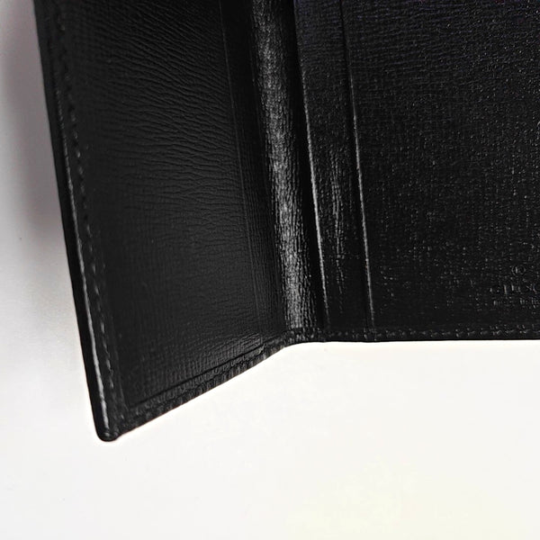 Retro Monogram Coated Canvas Black Card Holder