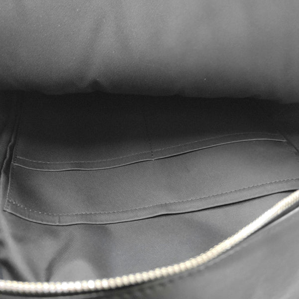 JOSH Monogram Coated Canvas Brown