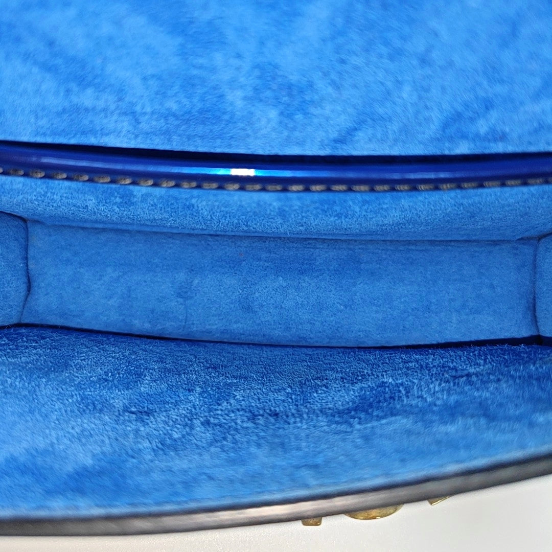 J'adior Patent Leather Blue