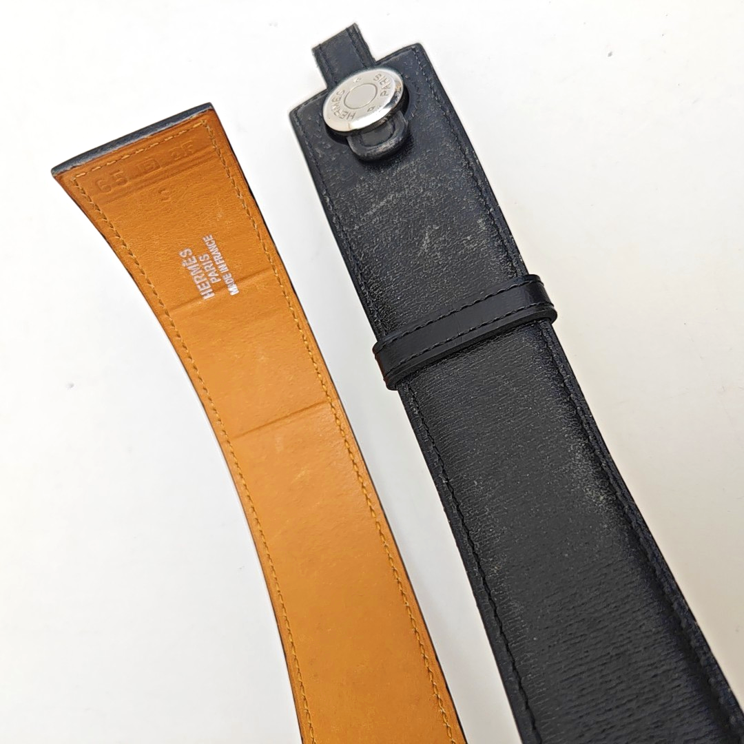 Black Leather Belt