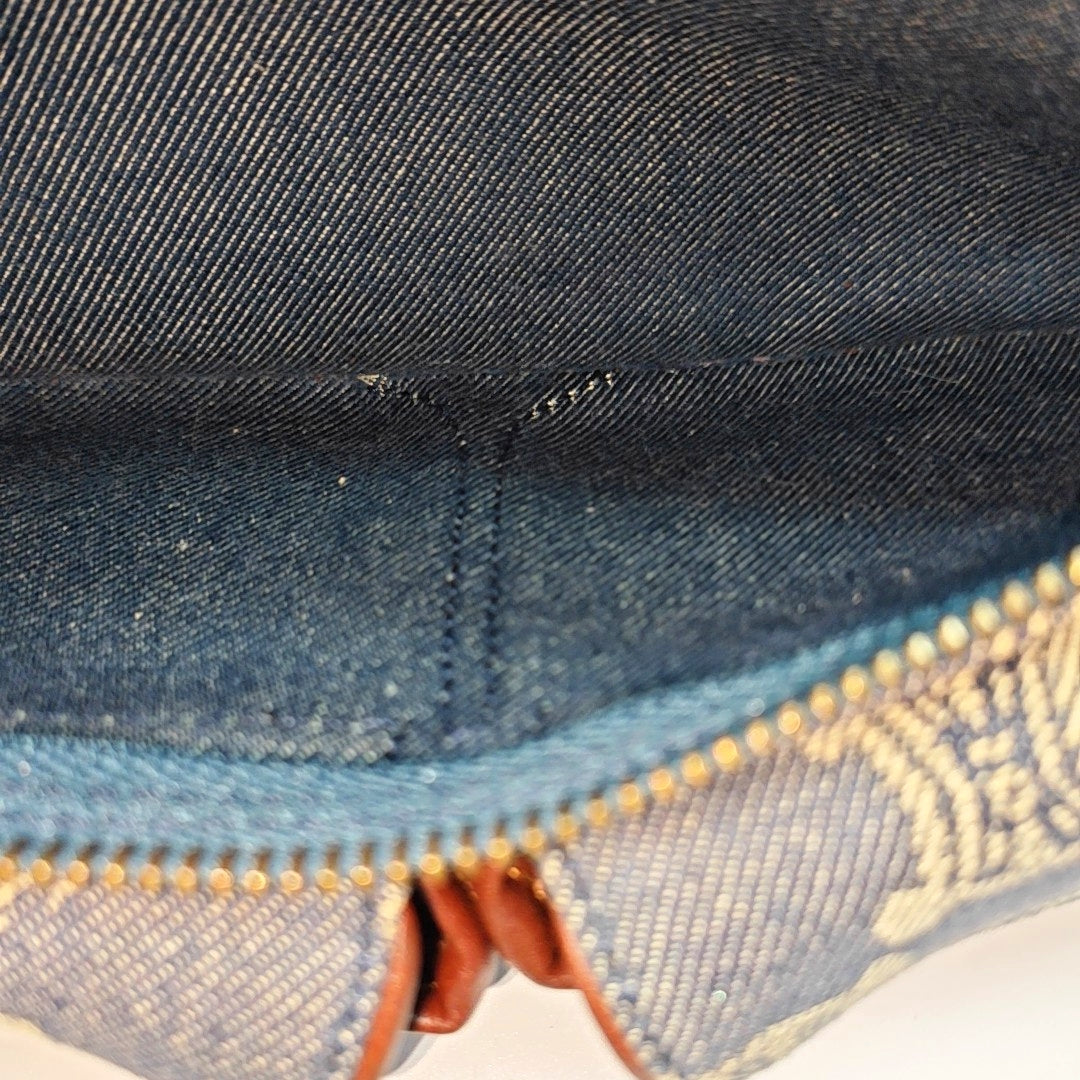Canvas Belt Bag Blue