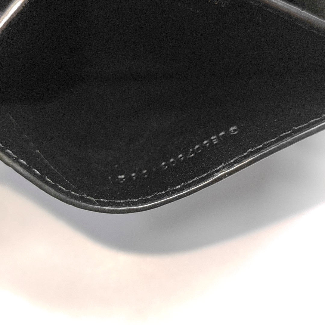 MONOGRAM Calfskin Black Card Holder