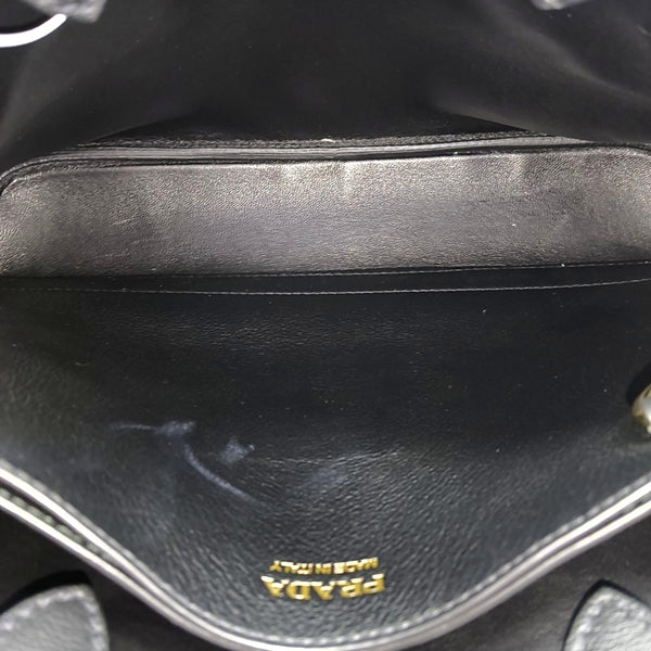 Buckle Small Calfskin Black