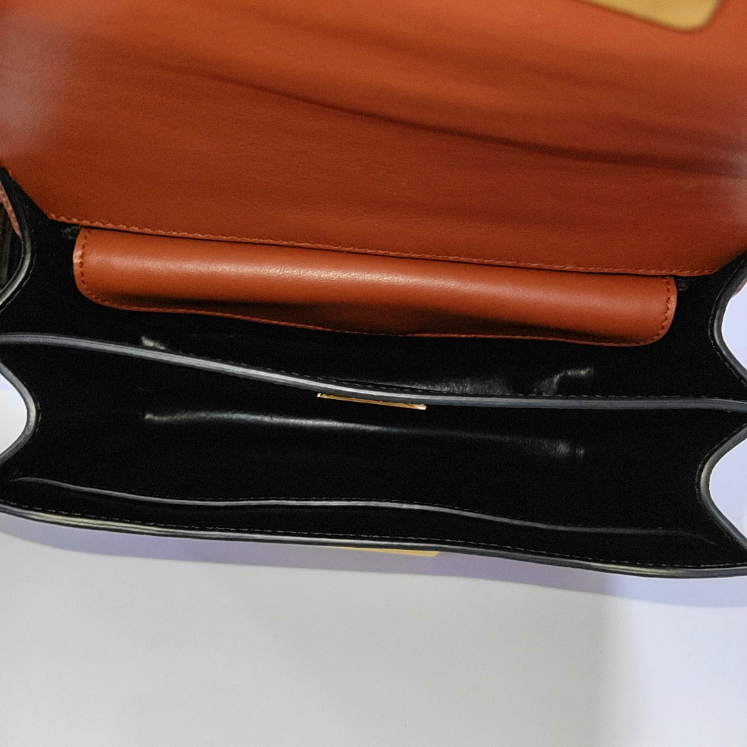 Cahier Mini Saffiano Calfskin Red