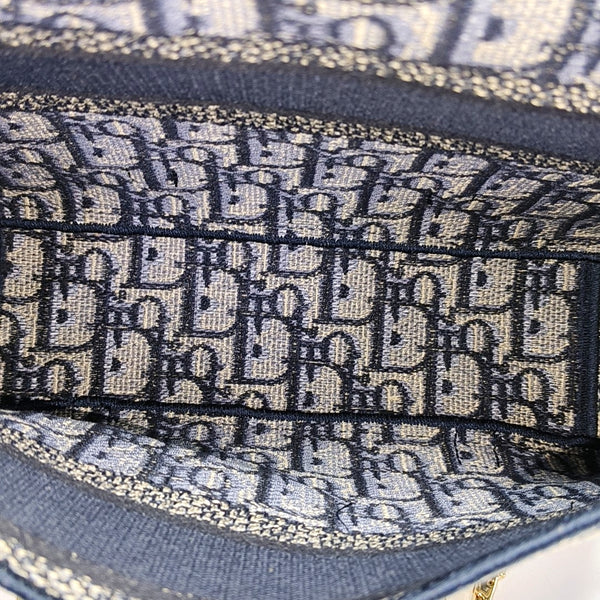 Diorcamp Small Oblique Canvas Blue