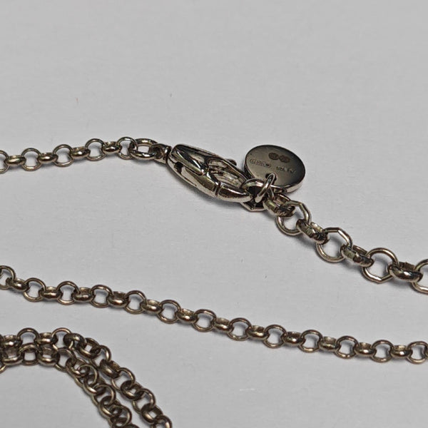 Blind For Love 925 Sterling Silver Necklace