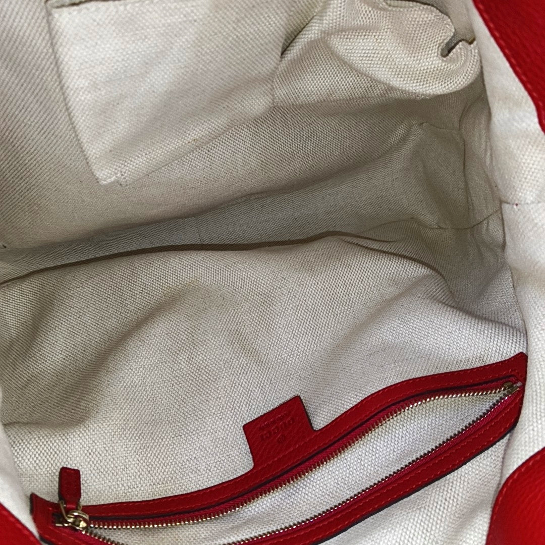 Monogram Coated Canvas Tote Bag Beige