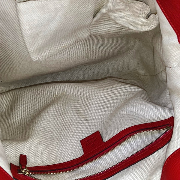 Monogram Coated Canvas Tote Bag Beige