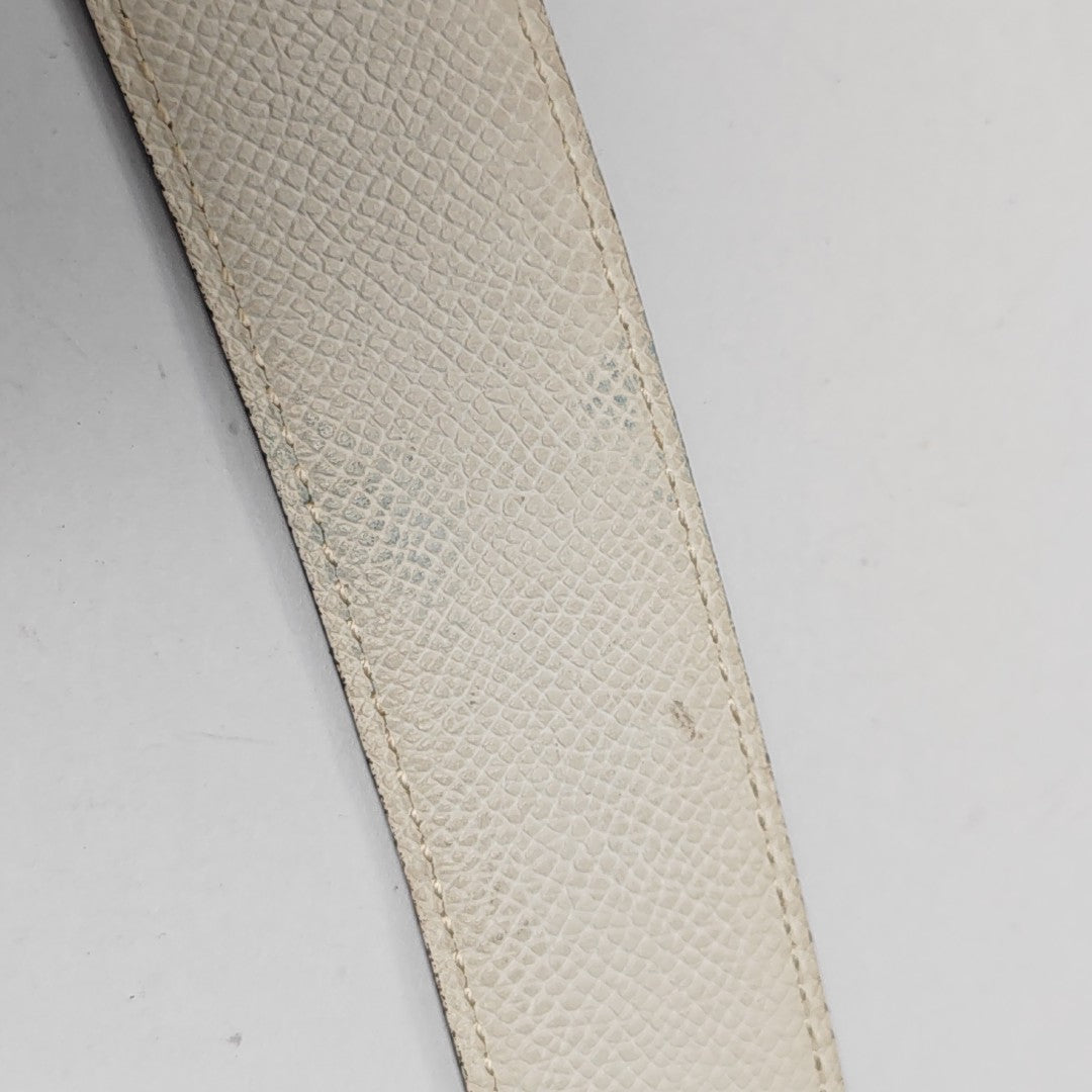 Leather Belt Blue