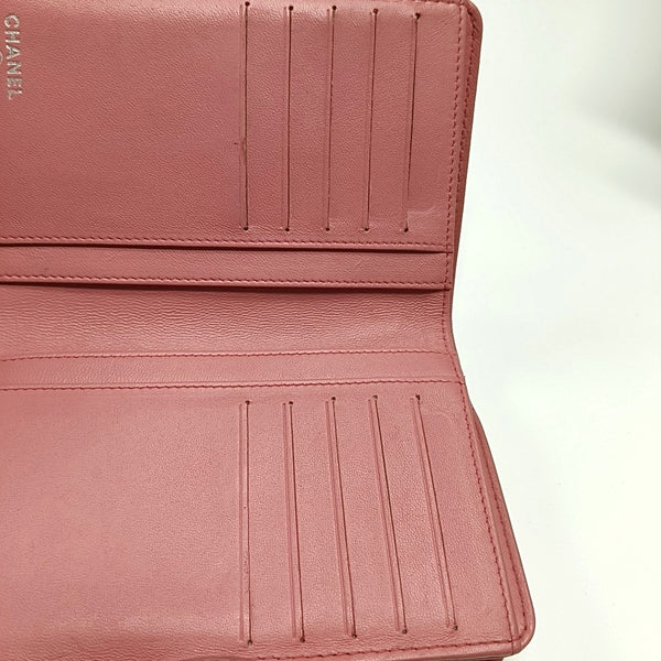 Lambskin Wallet Pink