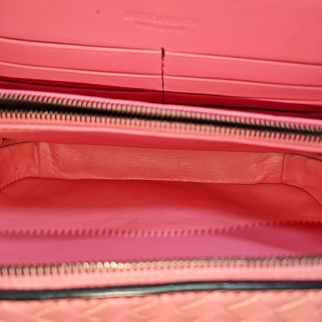Lambskin Shoulder Bag Pink