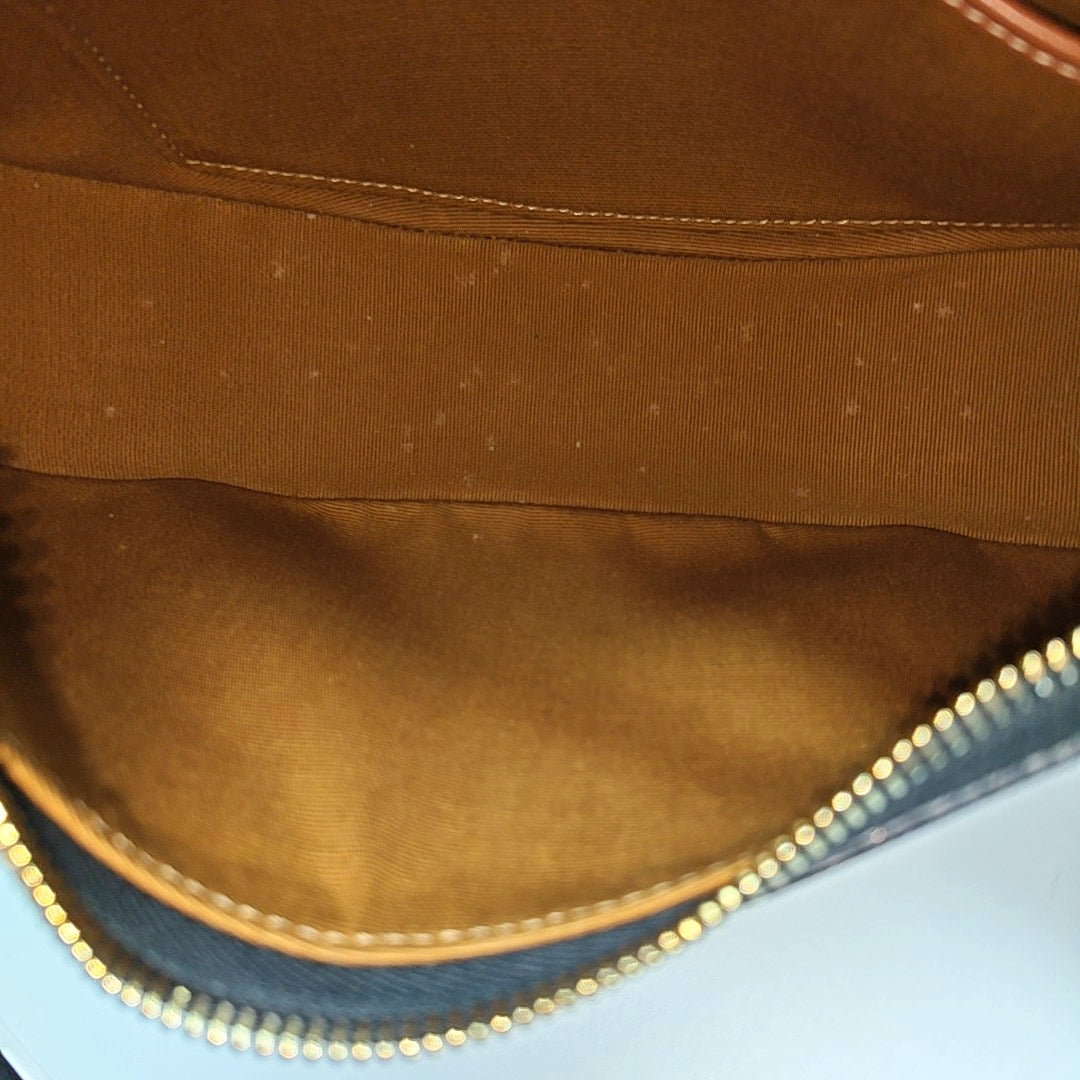 AVA Small Coated Canvas Brown