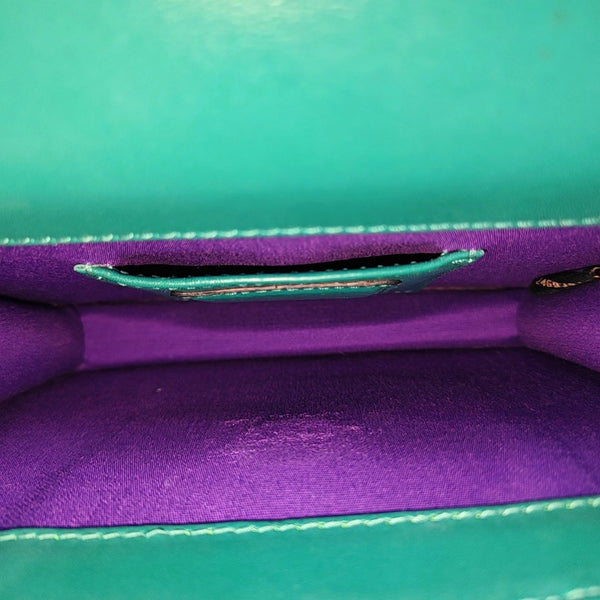 SERPENTI FOREVER Small Calfskin Green
