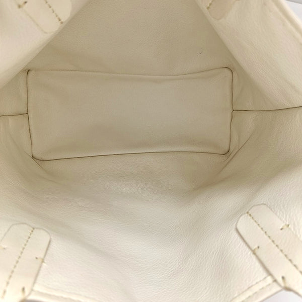 Anjou Mini Coated Canvas White